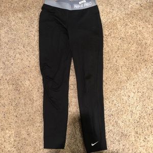 Nike pro DRI-FIT black leggings